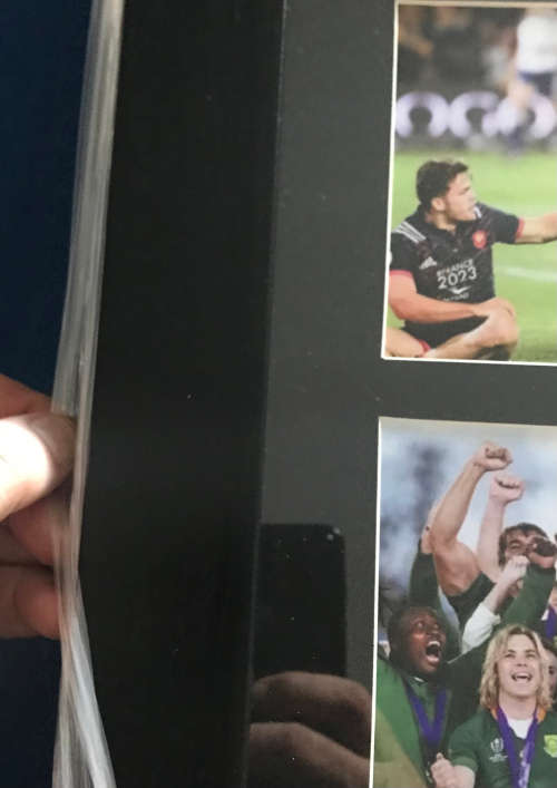 Rugby Boot Signed By Siya Kolisi 2019 RWC Winner Framed