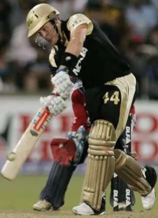 Cricket Frame Vintage IPL KKR Signed Morné van Wyk