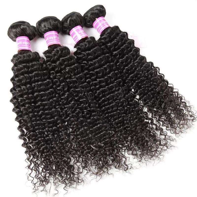 Peruvian Hair Virgin Hair Loose Wave Hair Weave 3 Bundles