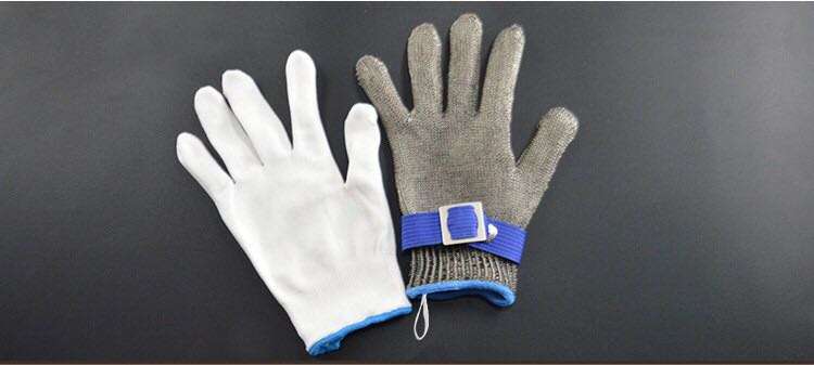 316 stainless steel Gloves steel wire cut gloves slaughter cut protective gloves anti thorn tactic k