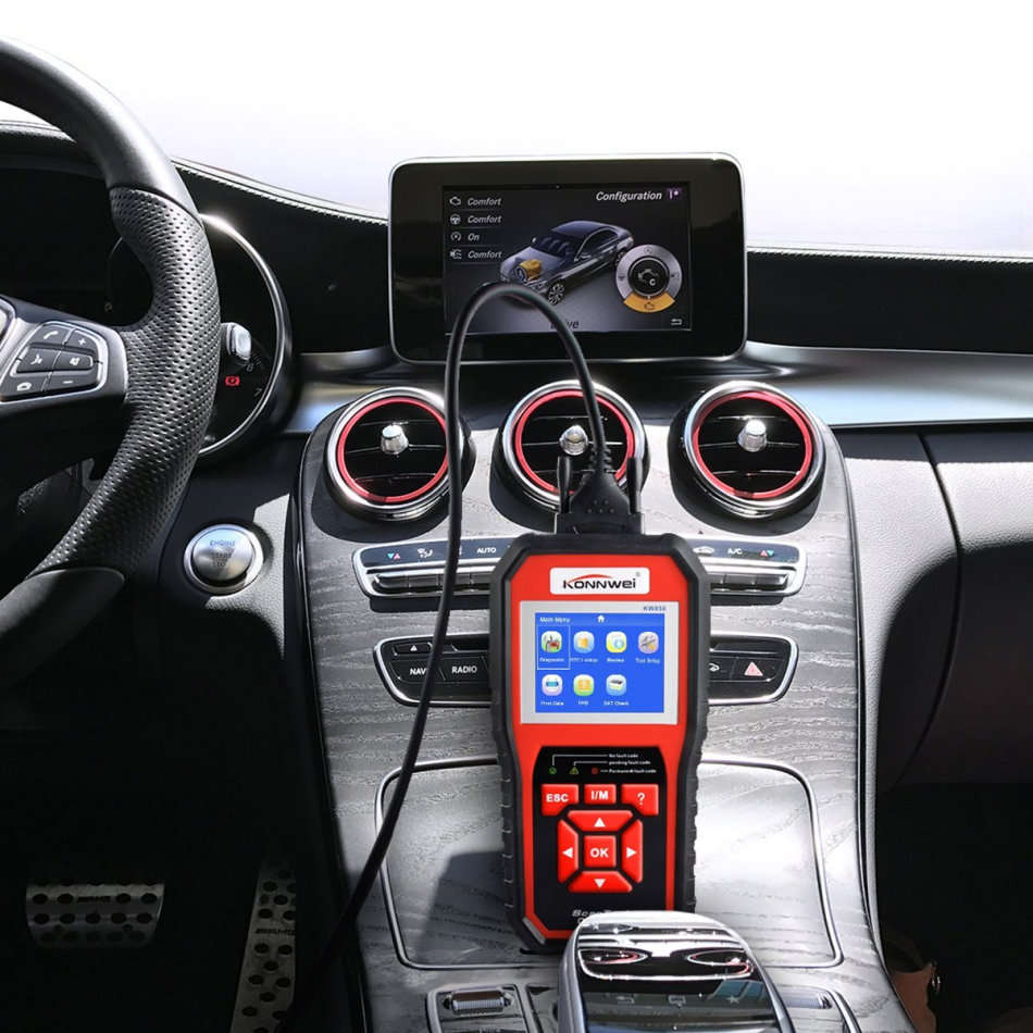KONNWEI KW850 OBD2 Scanner Car Engine Fault Code Reader Automotive Scan Diagnostic Tool