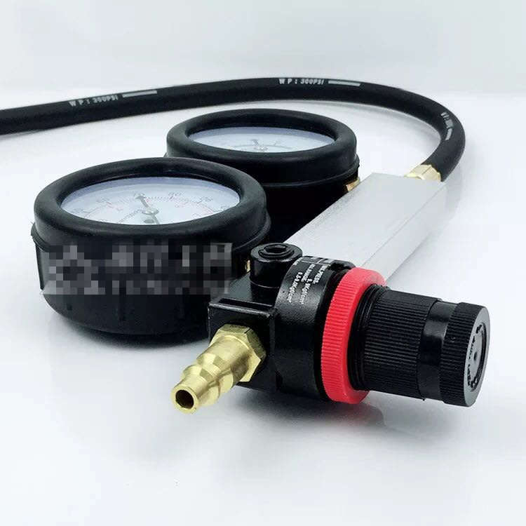 Heavy Tu-21 Cylinder Leakage Leak Detector Engine Compression Tester Kit