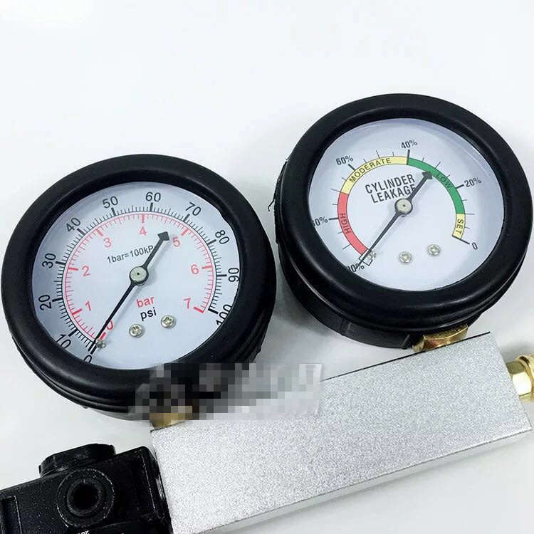 Heavy Tu-21 Cylinder Leakage Leak Detector Engine Compression Tester Kit