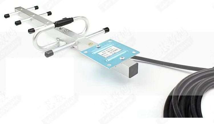 LCD GSM 900MHz Cell Phone Signal Repeater Booster Amplifier + Indoor dual antenna Super strong signa