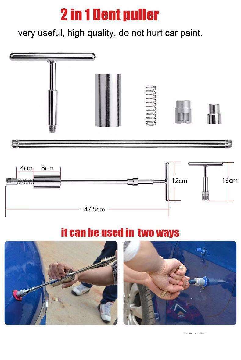 Super PDR full set Repairing Paintless Hail Repair Dent Puller Lifter PDR Tools