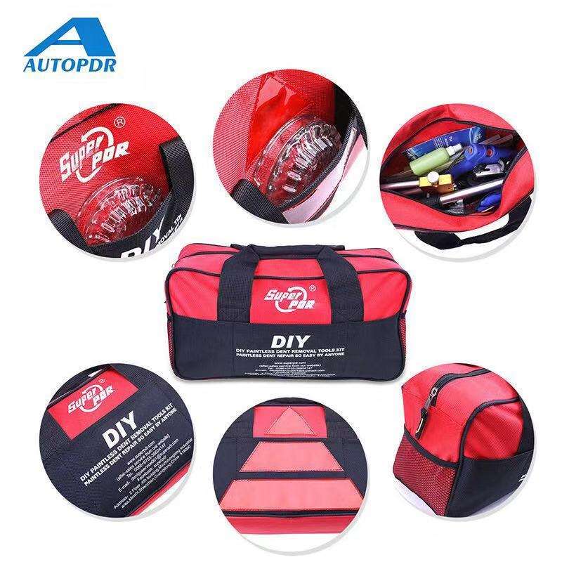 Super PDR full set Repairing Paintless Hail Repair Dent Puller Lifter PDR Tools