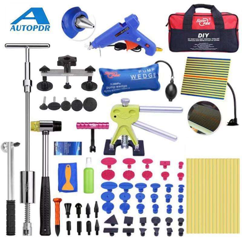Super PDR full set Repairing Paintless Hail Repair Dent Puller Lifter PDR Tools
