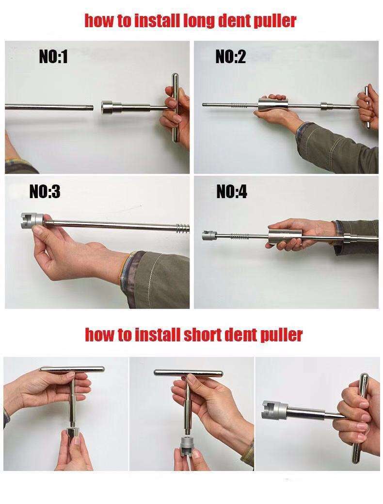 Super PDR full set Repairing Paintless Hail Repair Dent Puller Lifter PDR Tools