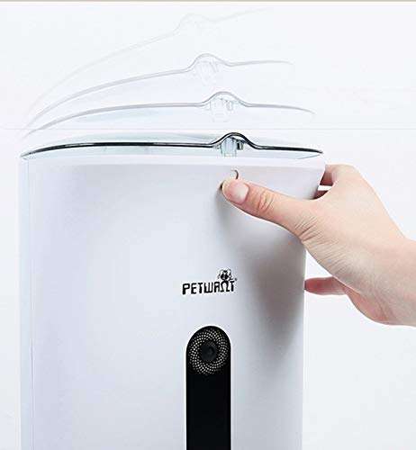 Petwant PF-102 Automatic Pet Feeder for Dogs & Cats 4.3L