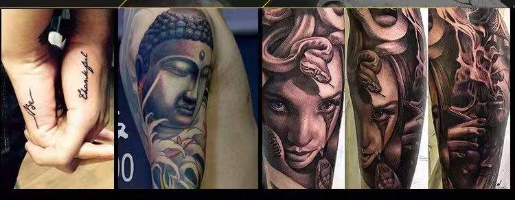 Dragonhawk Complete Tattoo Kit 2pcs Coil Tattoo Machine Tattoo Guns Color Immortal Inks Power