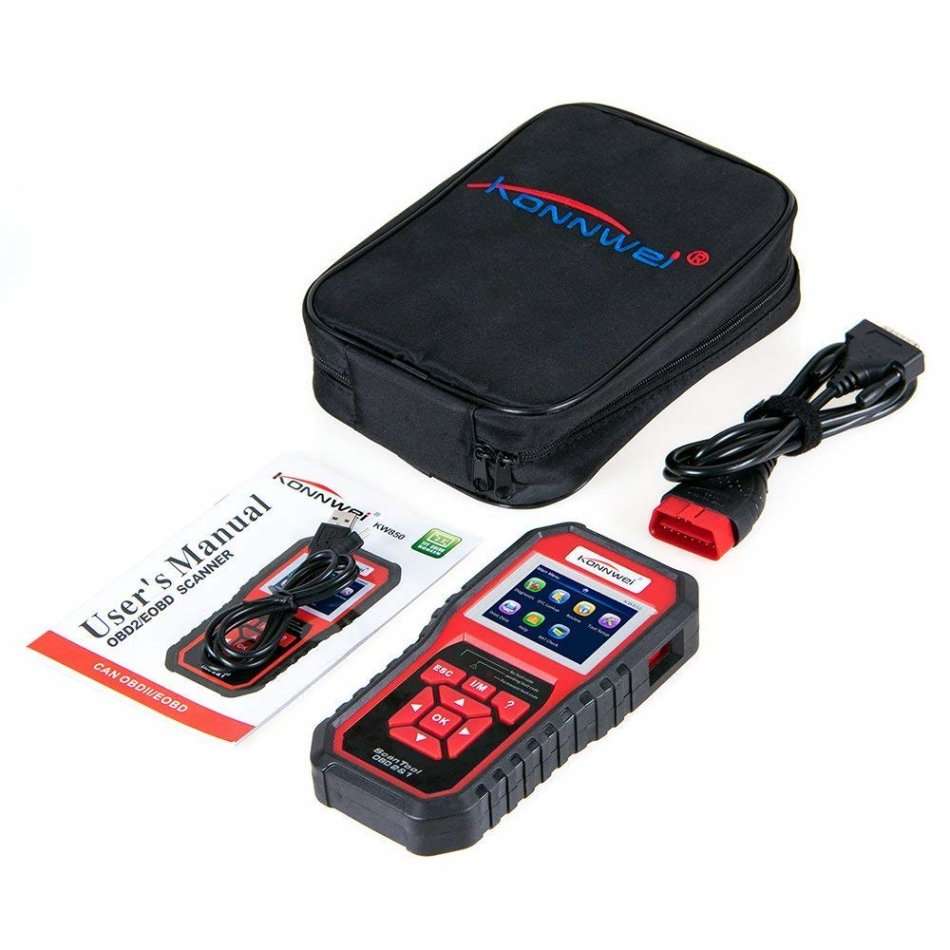 KONNWEI KW850 OBD2 Scanner Car Engine Fault Code Reader Automotive Scan Diagnostic Tool