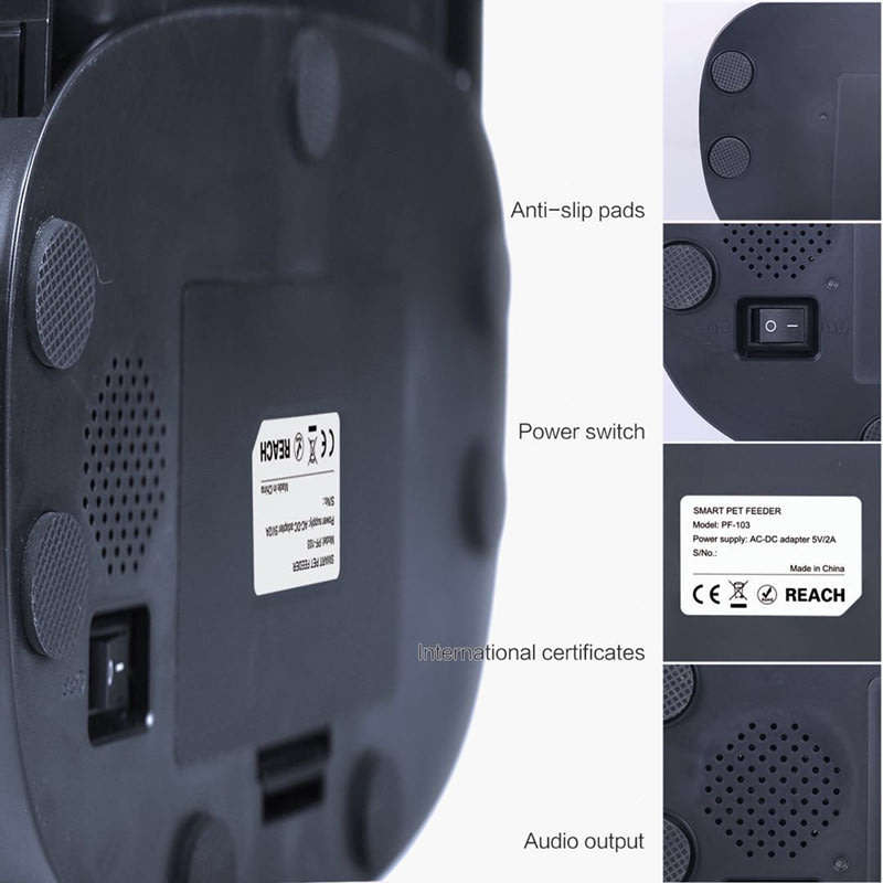 Petwant PF-102 Automatic Pet Feeder for Dogs & Cats 4.3L