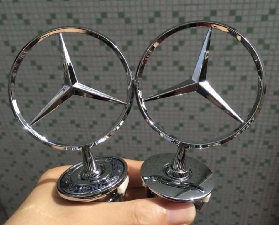 Mercedes-Benz C-class E-class S-class front logo