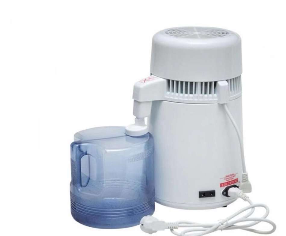 Water Distiller Water Distillation Purifier All Stainless Steel Internal 4L Purifier Filter Effecti