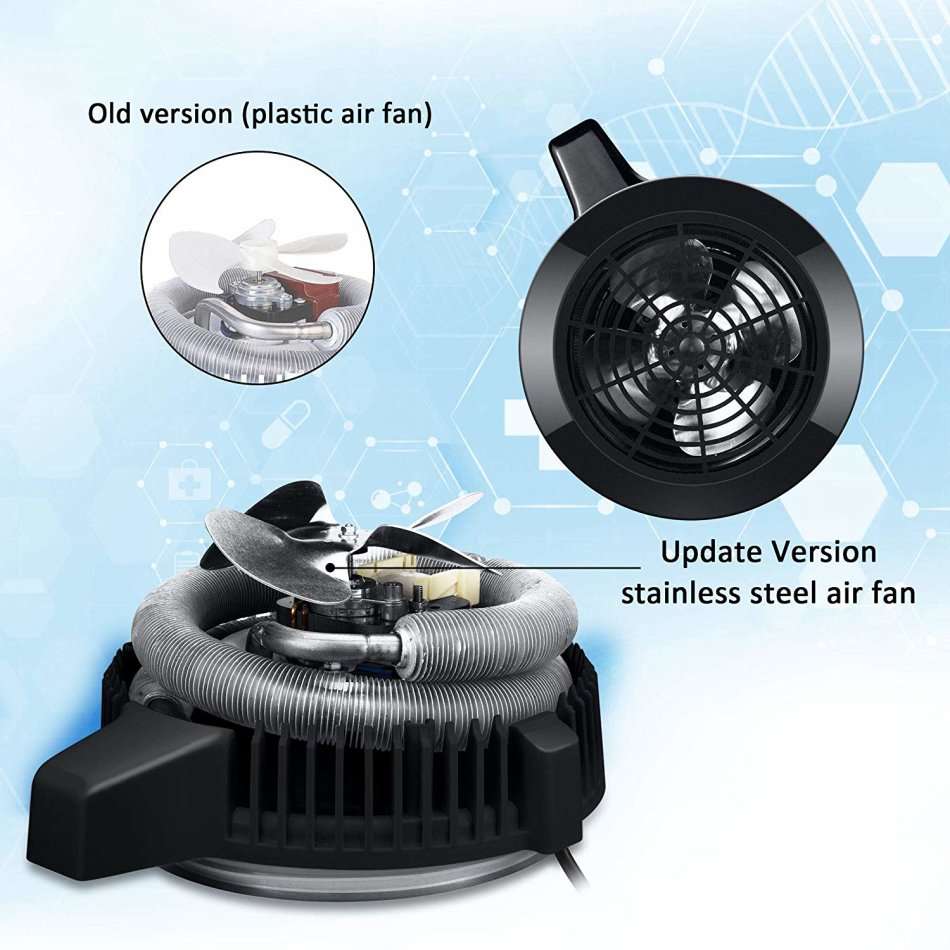 Pure Water Purifier Distiller Filter Purification Distillation with Glass Co