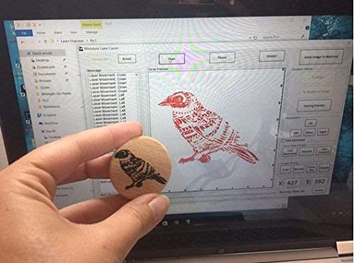 Engraving Machine Laser Head for NEJE 1000mW Engraving Machine, Laser Cutting Module CNC, Mini Auto