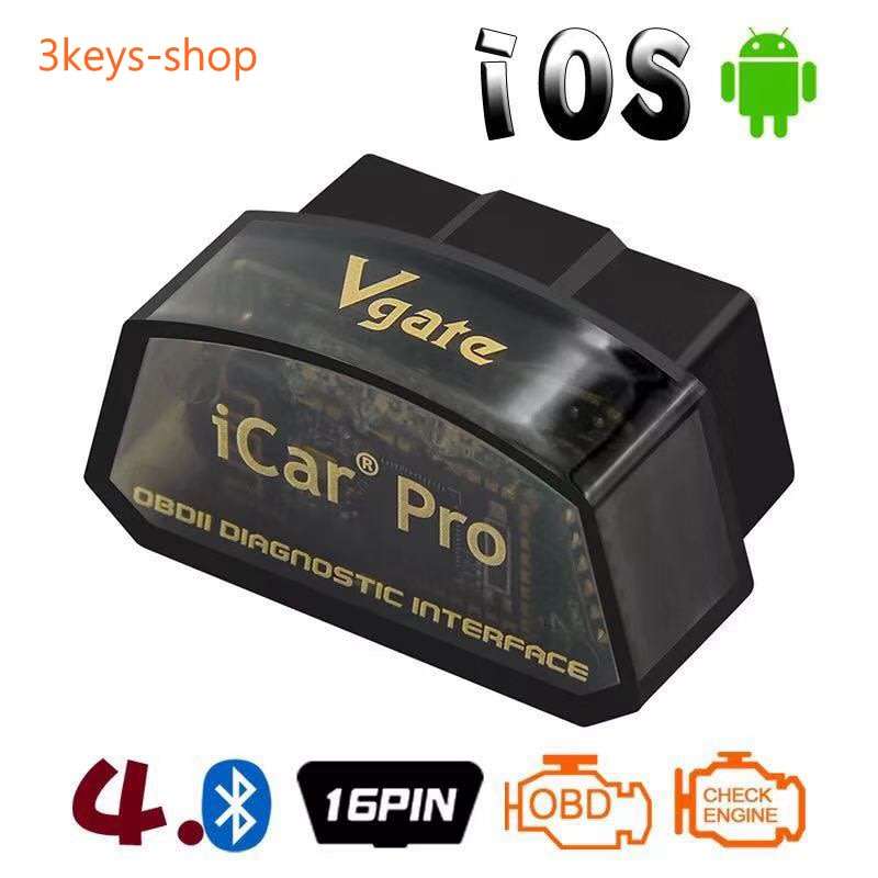 Vgate iCar Pro Bluetooth 4.0 (BLE) OBD2 Fault Code Reader OBDII Code Scanner Car Check Engine Light