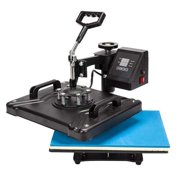 Heat press machine  Combo Heat Press Machine T-shirt Hat Cap Mug Plate Digital Transfer S8 in 1 set
