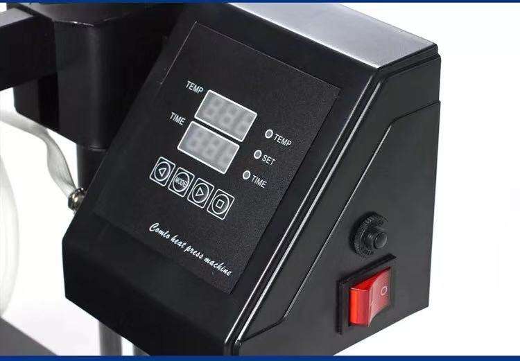 Heat press machine  Combo Heat Press Machine T-shirt Hat Cap Mug Plate Digital Transfer S8 in 1 set
