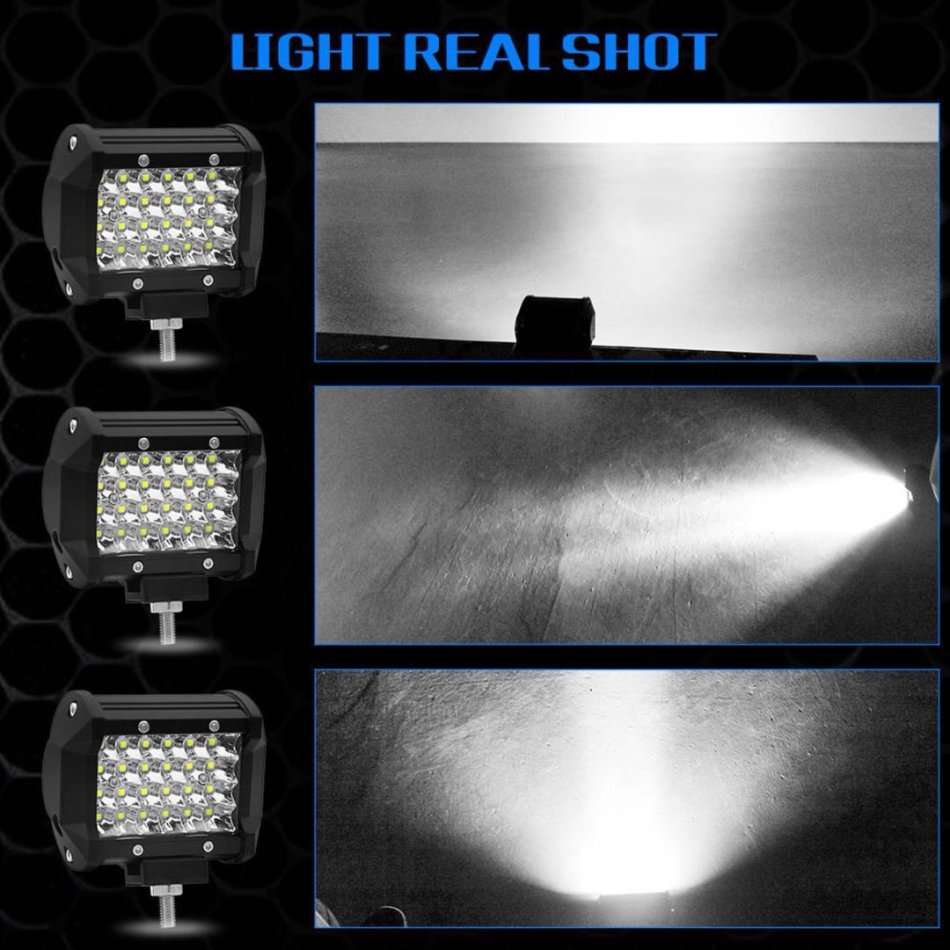 2P 4inch 72W work spotlight   LED off-road roof light