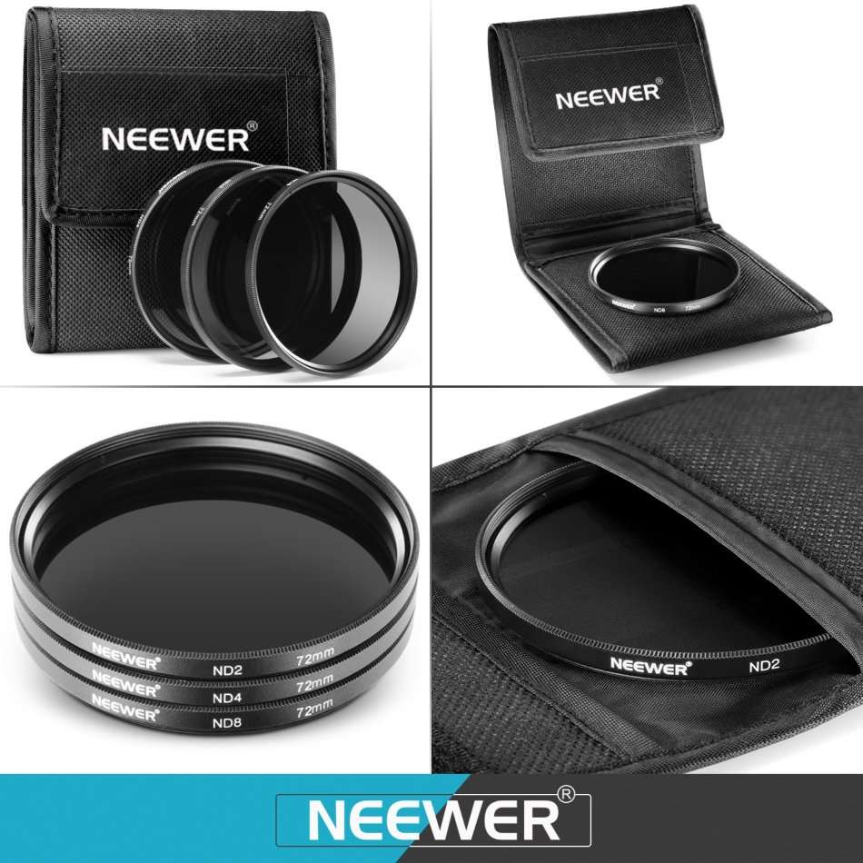 Neewer 55MM Camera Lens Filter Kit