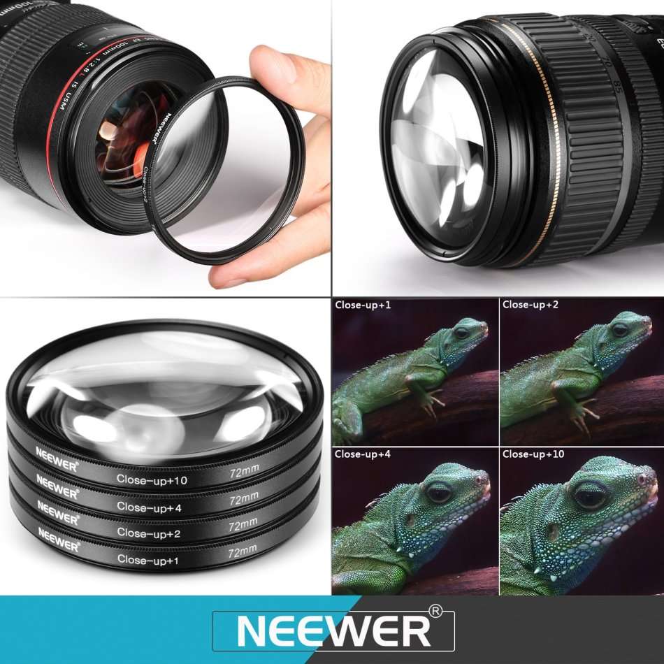 Neewer 55MM Camera Lens Filter Kit