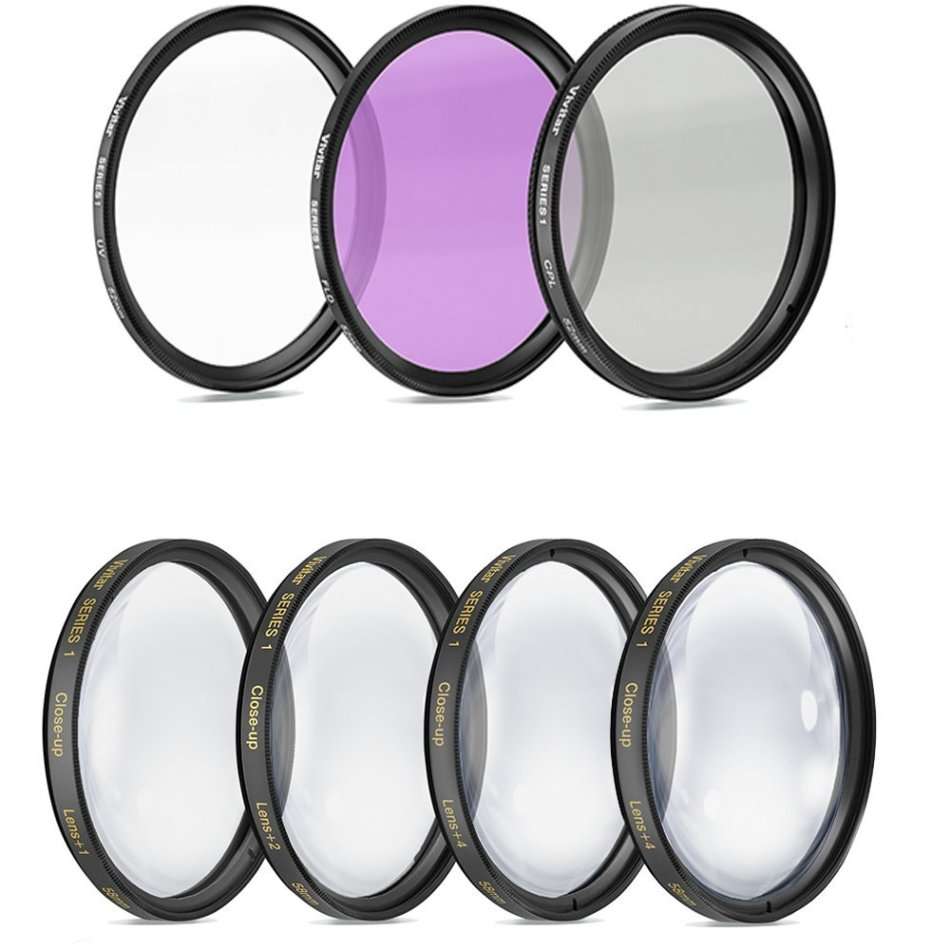 58MM Professional Lens & Filter Bundle  Complete DSLR/SLR Compact Camera Accessory Kit  Lenses (Te