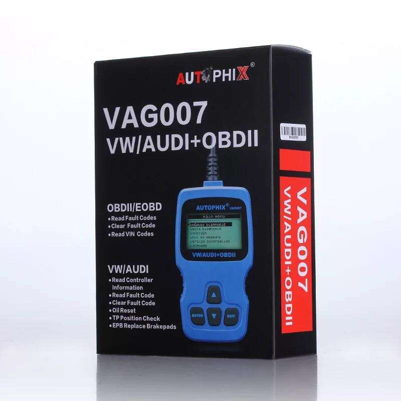AUTOPHIX V007 Code Reader Diagnostic Scanner Oil Reset TP Position Check Brake Pad Res