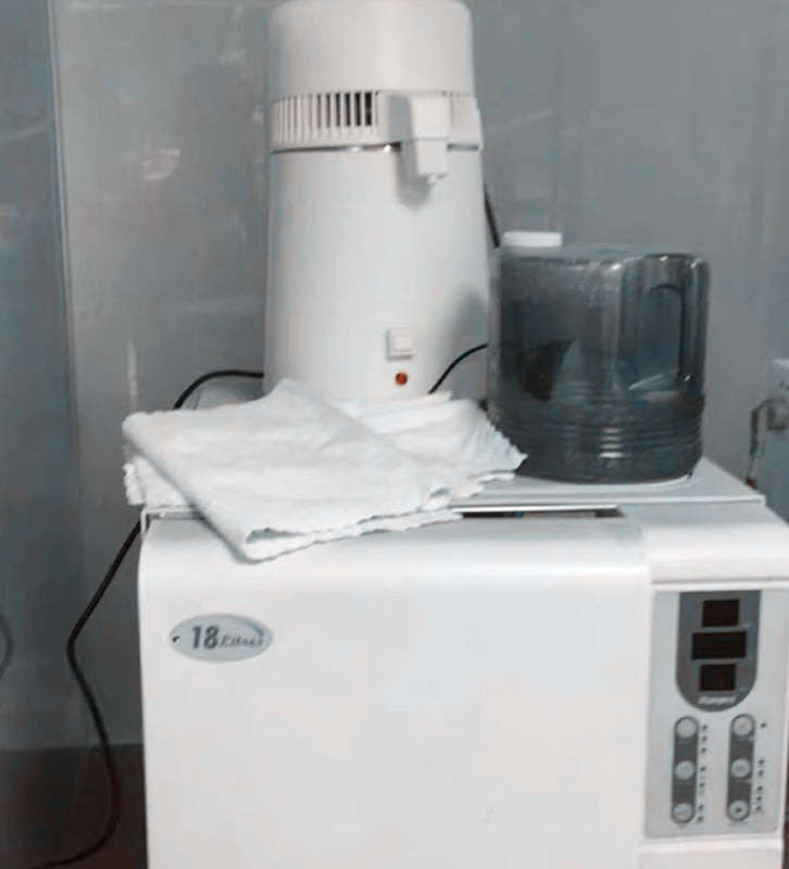 Water Distiller Water Distillation Purifier All Stainless Steel Internal 4L Purifier Filter Effecti