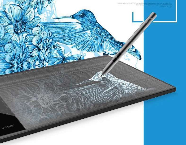 VEIKK A30 Graphics Drawing Tablet with 8192 Levels Battery-Free Pen - 10" x 6" Active Area