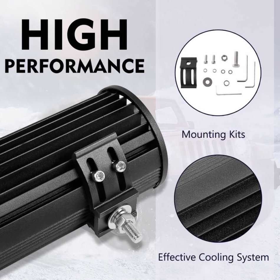 2P 4inch 72W work spotlight   LED off-road roof light