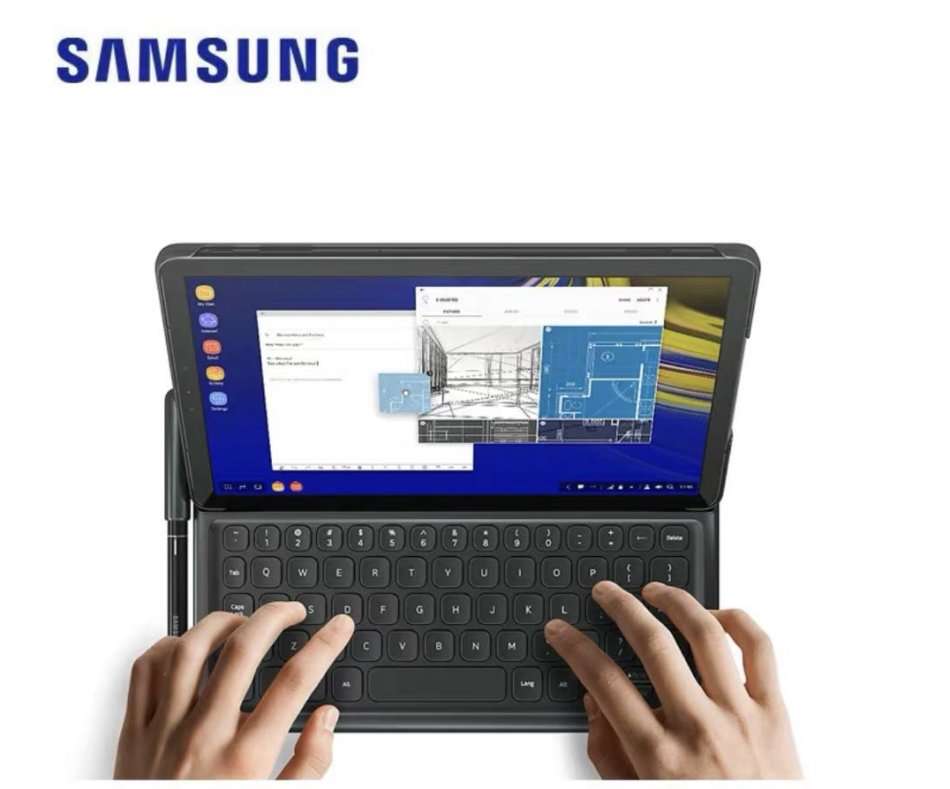 Original Samsung  Galaxy Tab S4 Book 10.5inch Cover Keyboard,Electronics SM-T830/T835C Black