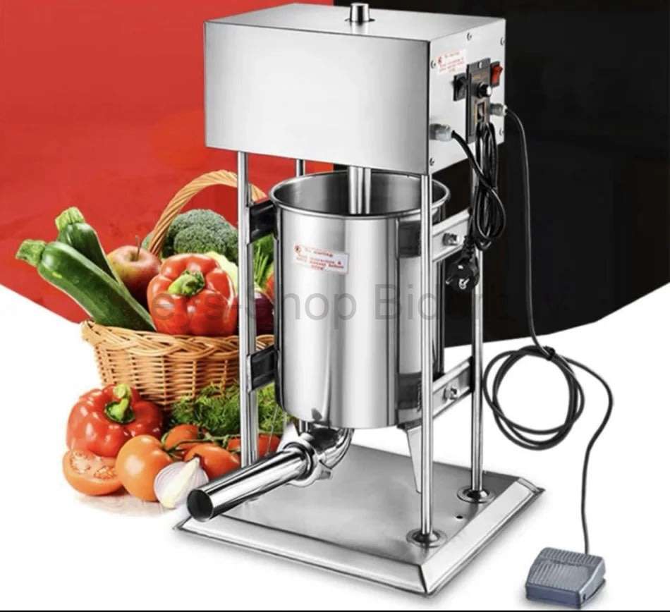 Sausage Filler Sausage Stuffer Sausage Maker 10L Vertical Meat Sausage Stuffer Commercial Stainless