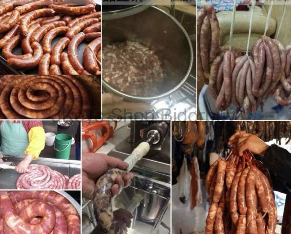 Sausage Filler Sausage Stuffer Sausage Maker 10L Vertical Meat Sausage Stuffer Commercial Stainless