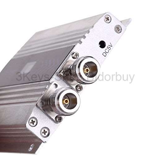 LCD GSM 900MHz Cell Phone Signal Repeater Booster Amplifier + Indoor dual antenna Super strong signa