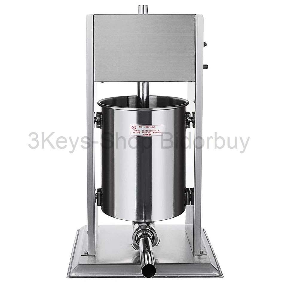 Sausage Filler Sausage Stuffer Sausage Maker 10L Vertical Meat Sausage Stuffer Commercial Stainless