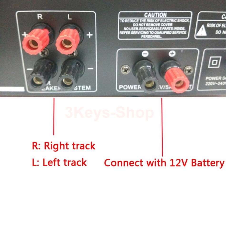Sunbuck 220V/12V Bluetooth Stereo Amplifier supports USB disk / SD card, car home amplifier