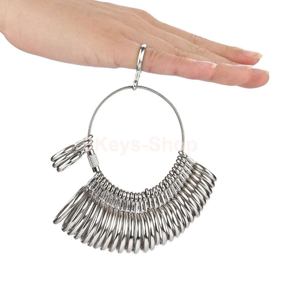 Jewelry Ring Sizer Tools Including Ring Mandrel, Jewelry Hammer, Ring Sizer Guage, Ring Sizer Adjus