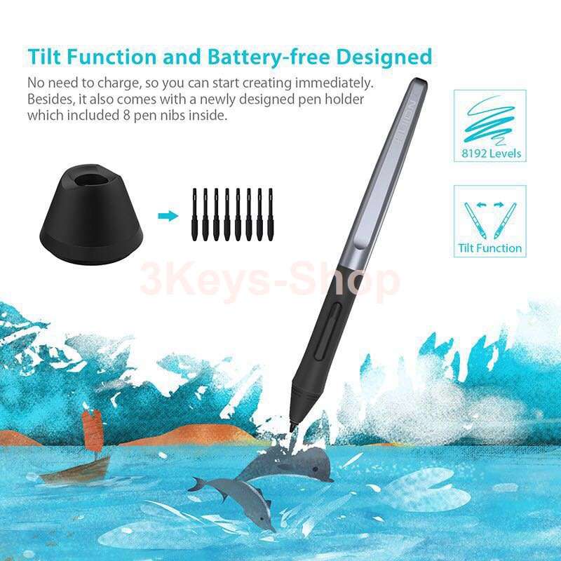 2019 new Huion H610 pro V2  UPGRADE VERISON OF H610PRO Art Graphics Drawing Tablet