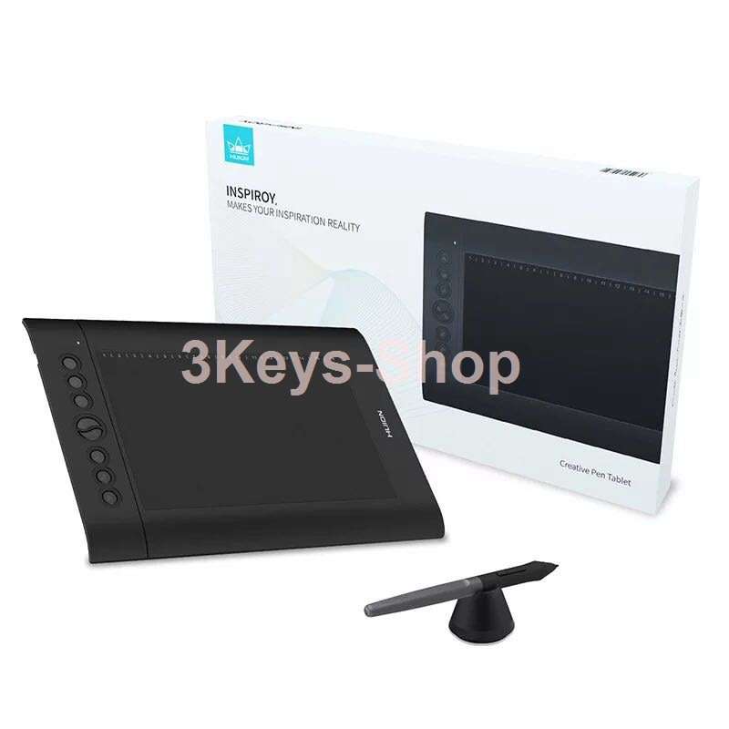 2019 new Huion H610 pro V2  UPGRADE VERISON OF H610PRO Art Graphics Drawing Tablet