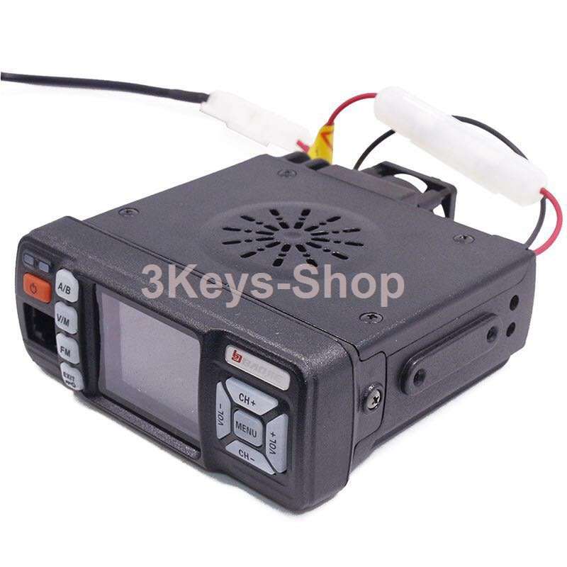 Baojie BJ-318 VHF UHF Dual Band Single/Dual Receive Mobile Radio 25W Car Mobile Radio Upgrade of BJ-
