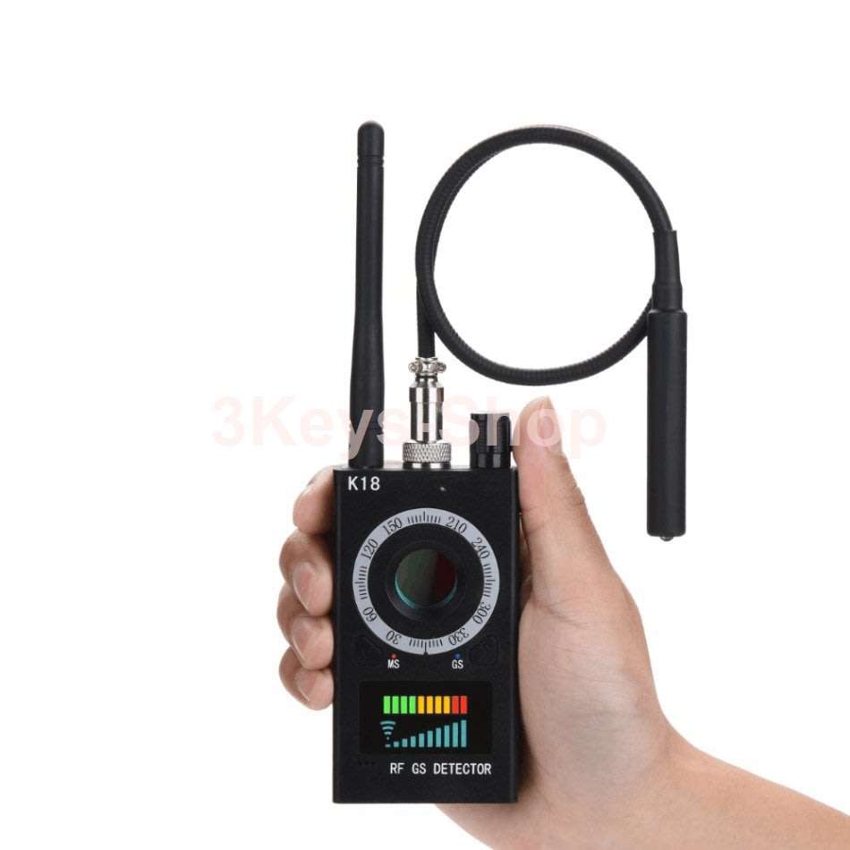Anti Spy RF Detector Wireless Bug Detector Signal for Hidden Camera Laser Lens GSM Listening Device