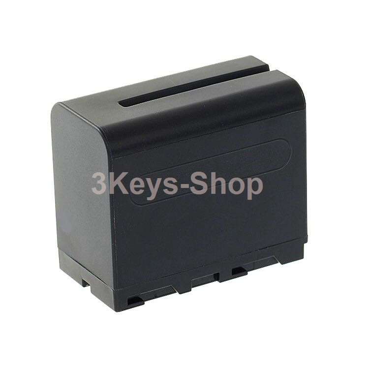 7200mAh Li-ion NP970/F960Replacement Battery(2 Pack) with Recharge Charger for SONY