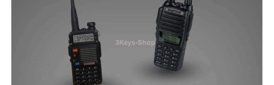 2 For R BaoFeng BF-F8HP (UV-5R 3rd Gen) 8-Watt Dual Band Two-Way Radio