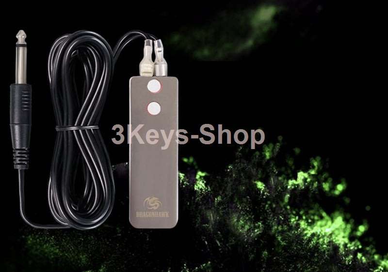 Dragonhawk Mast Pen Rotary Tattoo Machine Power Supply Extreme Cartridges Foot Pedal