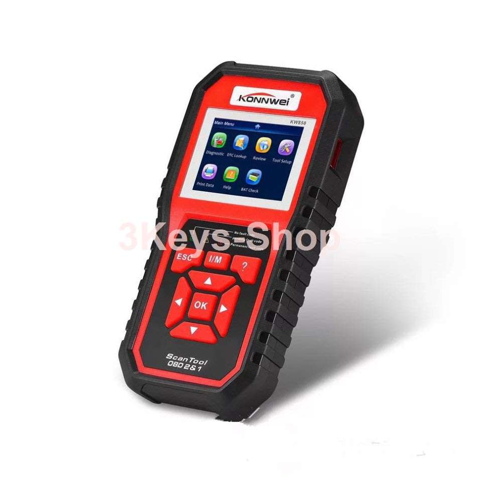 KONNWEI KW850 Professional OBD2 Scanner Auto Code Reader Diagnostic Check Engine Light Scan Tool for