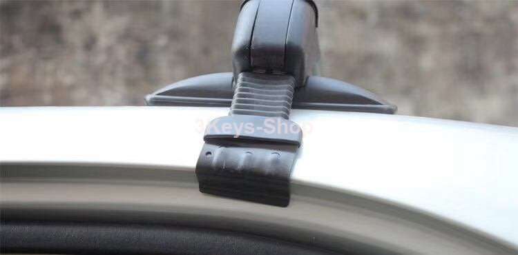 Universal Lockable Car Roof Rack Cargo Luggage Carrier Lightweight Roof Rail with Anti-Theft Lock