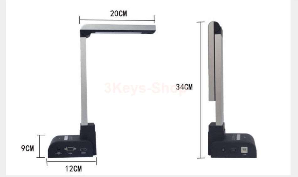 Leixian 30f/s Book Image Document 5MP Camera HD Scanner OCR Support Win10