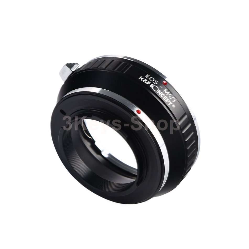 K&F Concept Lens Mount Adapter for Canon EOS EF Mount Lens to M4/3 MFT Olympus Pen and Panasonic Lum
