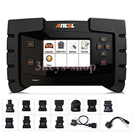 ANCEL FX6000 OBD2 Scanner with Full System Automotive Code Reader Vehicle OBDII Diagnostic Scan Tool